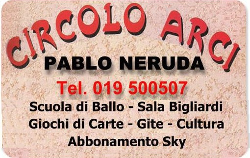 Bar Ritrovo Scuola di Ballo Sala Bigliardi Giochi Gite Circolo Arci Pablo Neruda Cairo Montenotte Savona